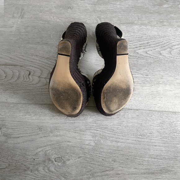 BEBE | Snake skin wedges - Picture 5 of 5